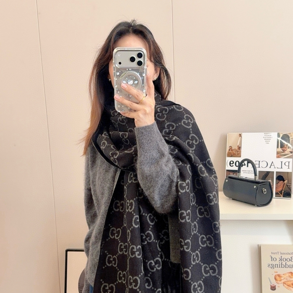 Gray Women's Scarf